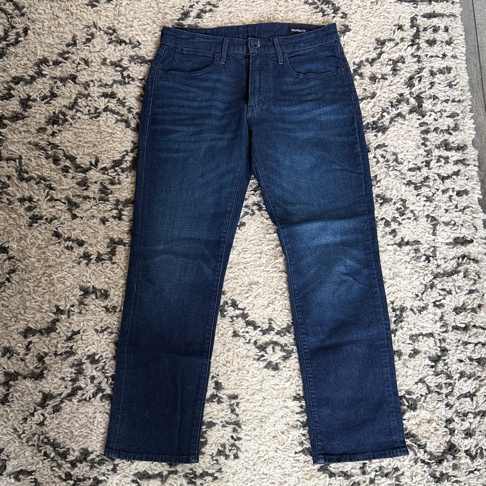 Bonobos Dark Indigo Straight Jeans
